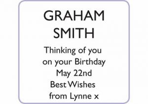 GRAHAM SMITH