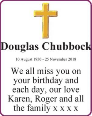 Douglas Chubbock