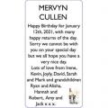 MERVYN CULLEN