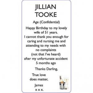 JILLIAN TOOKE