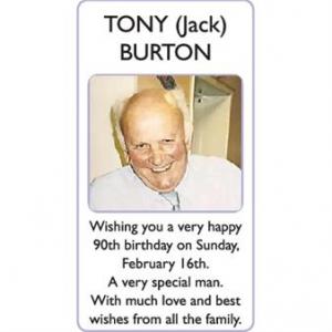 TONY (Jack) BURTON