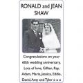 RONALD and JEAN SHAW