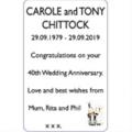 CAROLE and TONY CHITTOCK