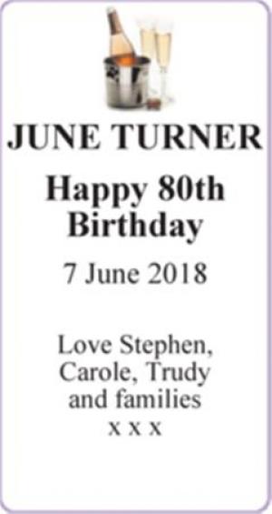 JUNE TURNER