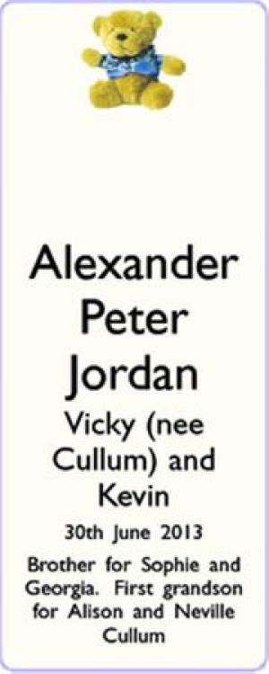 Alexander Peter Jordan