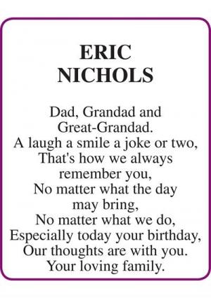 ERIC NICHOLS